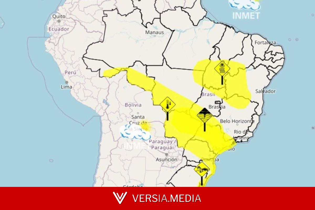 Queda de temperatura e chuva: Inmet emite alertas para perigo potencial no Vale do Paraíba e região