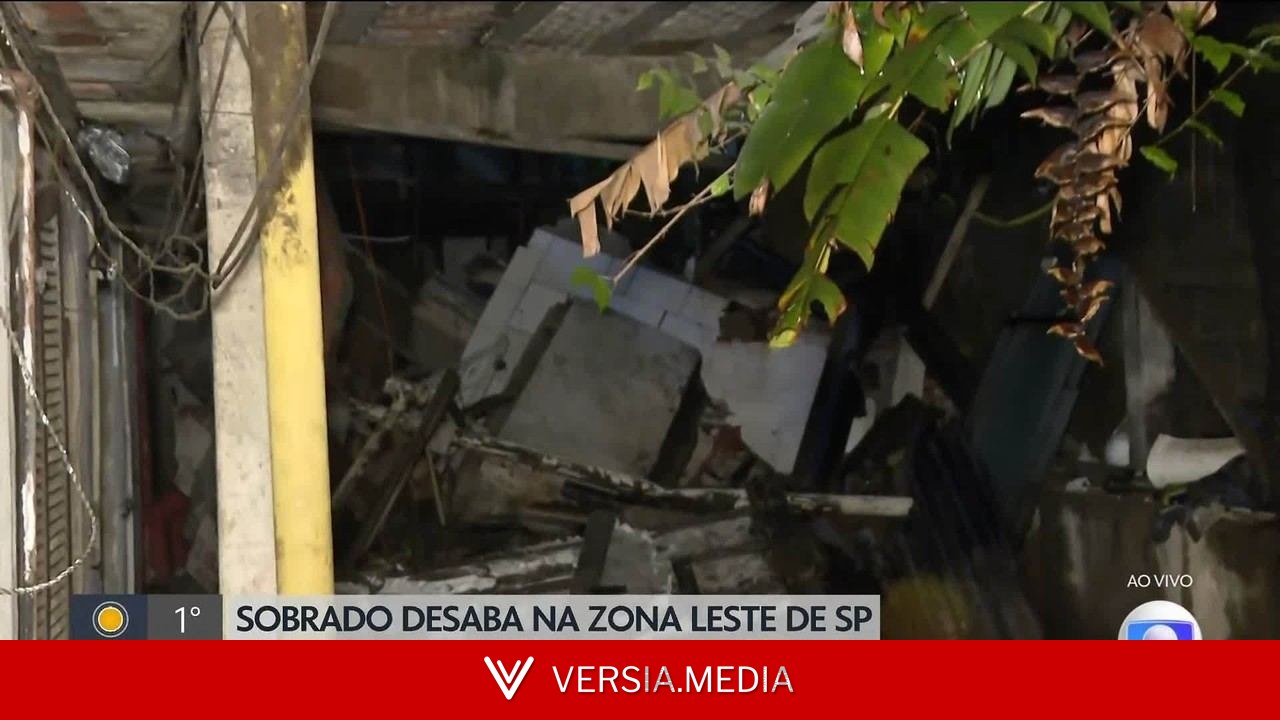 Uma pessoa morre e outras duas ficam feridas após cortiço desabar no Cangaíba, Zona Leste de São Paulo