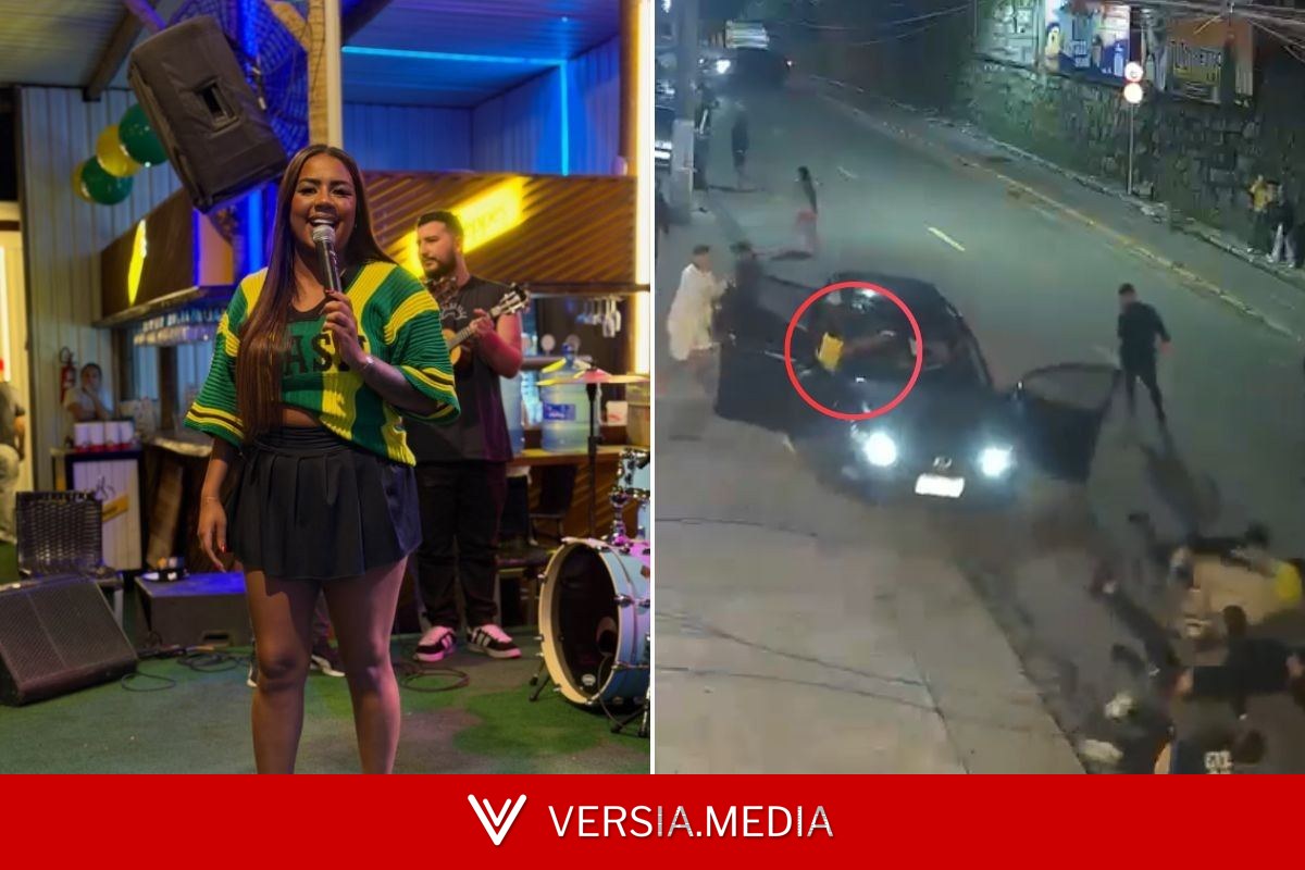 MC Rita é uma das vítimas atropeladas por homem que invadiu carro no litoral de SP; VÍDEO