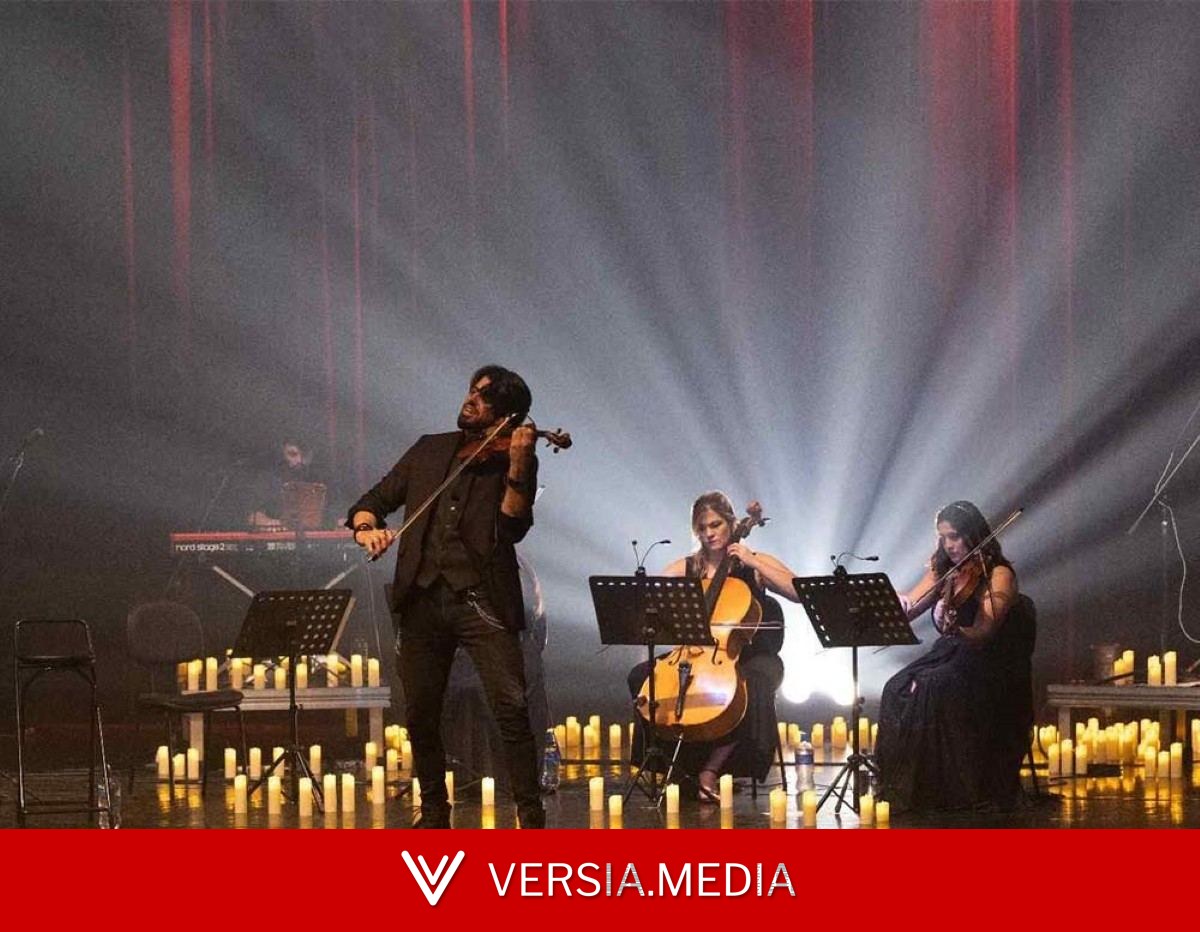 ClassRock estreia em Itaúna com concerto à luz de velas que mistura rock e música clássica