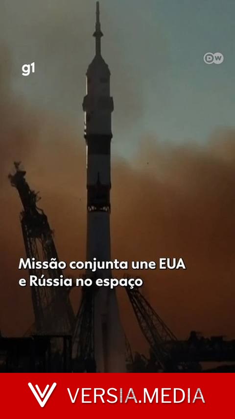 Missão conjunta une EUA e Rússia no espaço; veja VÍDEO