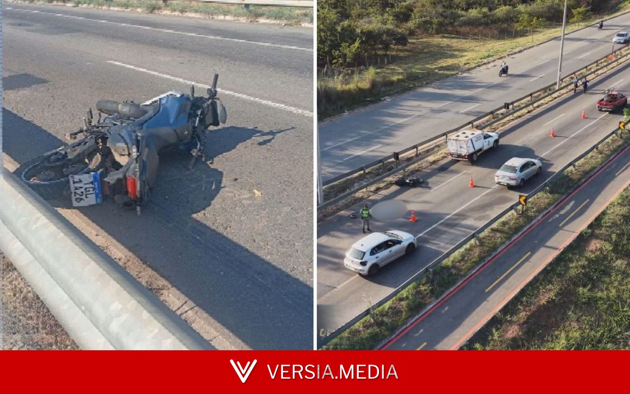 Motociclista morre atropelado por caminhão na GO-403