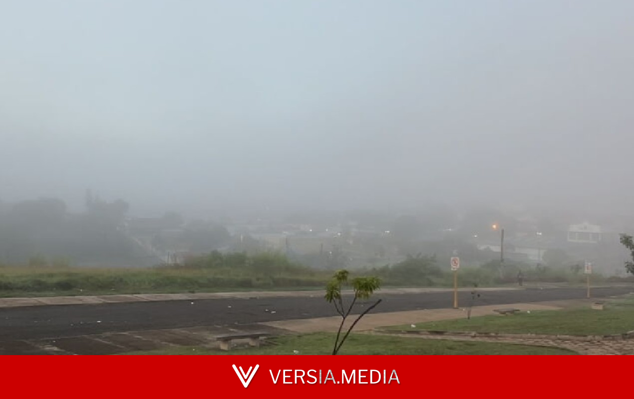 Cidades do centro-oeste paulista têm registro de neblina e temperaturas abaixo de 10°C; veja fotos