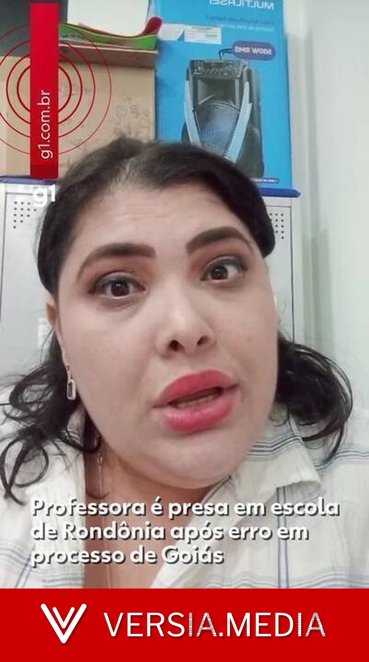 Professora é presa por engano em escola de Rondônia após erro em processo de Goiás: 'Humilhação'