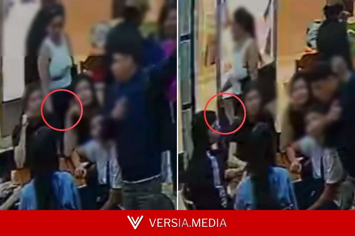 Homem distrai família falando em espanhol e mulher furta bolsa em shopping no litoral de SP; VÍDEO
