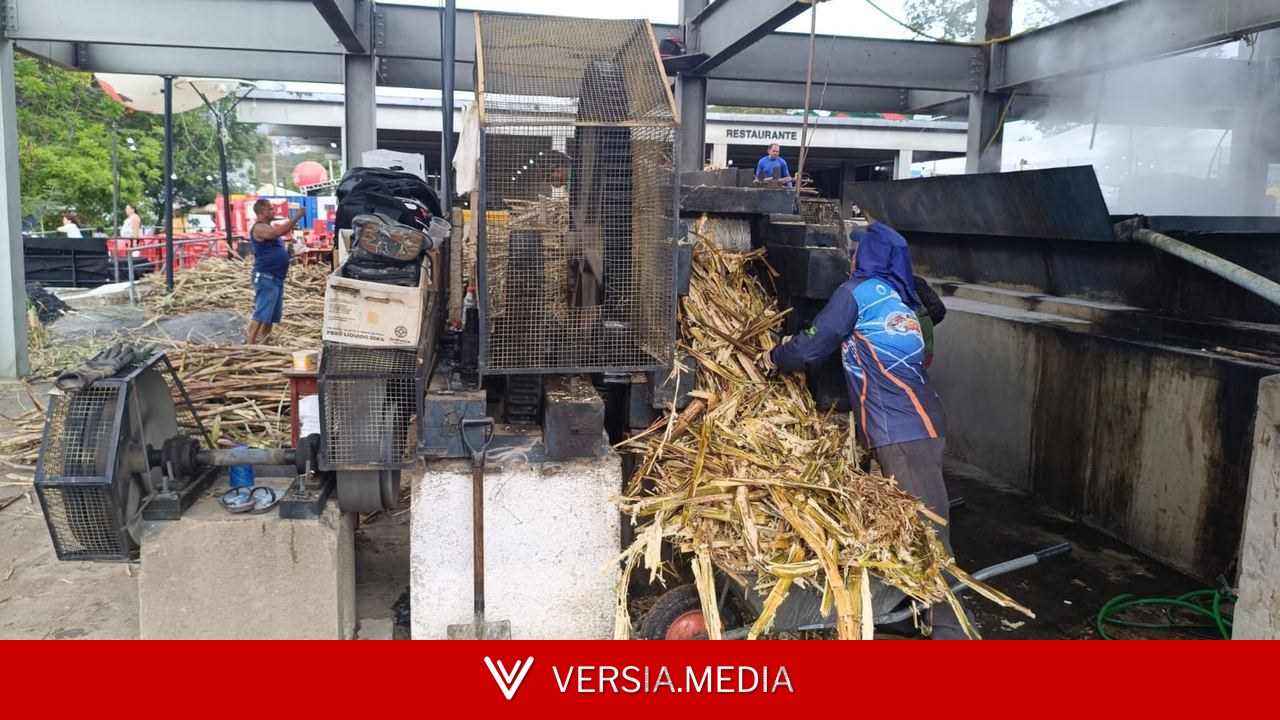 Caldo e outros produtos derivados da cana-de-açúcar atraem visitantes na Expocrato