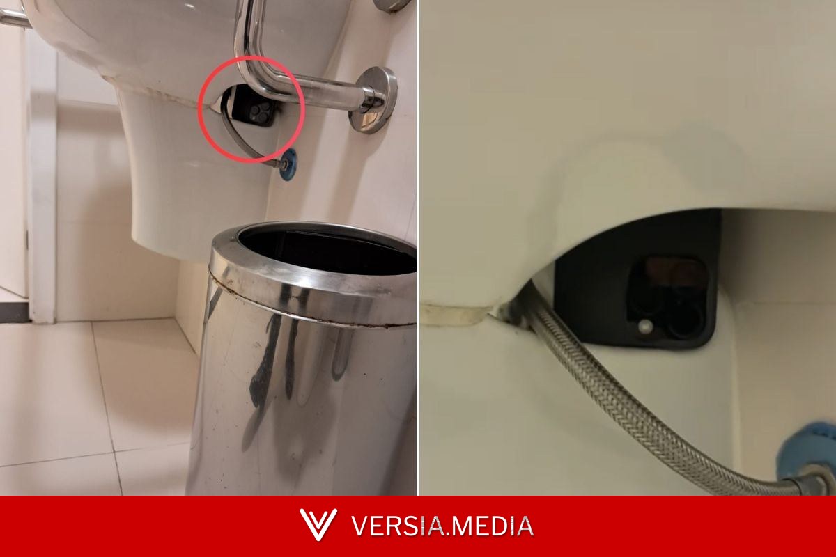Homem é investigado após esconder celular para gravar mulheres em banheiro de prédio comercial; VÍDEO