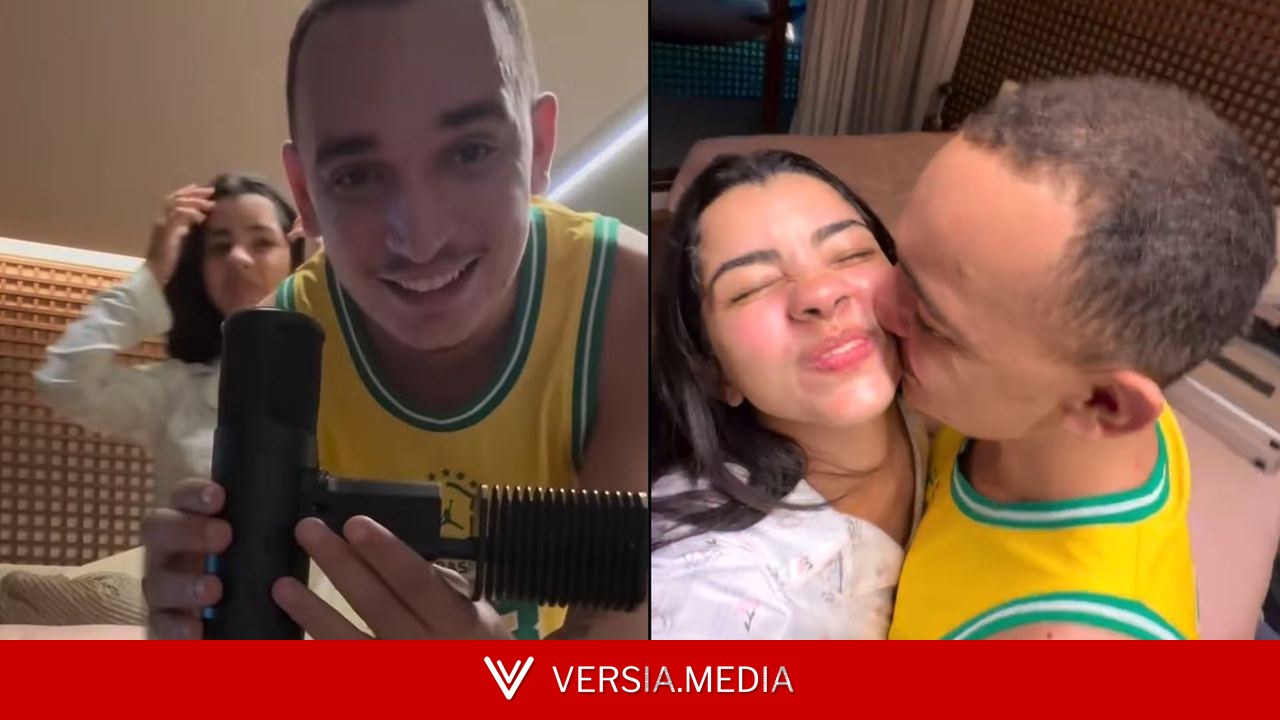 João Gomes se surpreende ao ganhar da esposa microfone avaliado em R$ 300 mil; VÍDEO