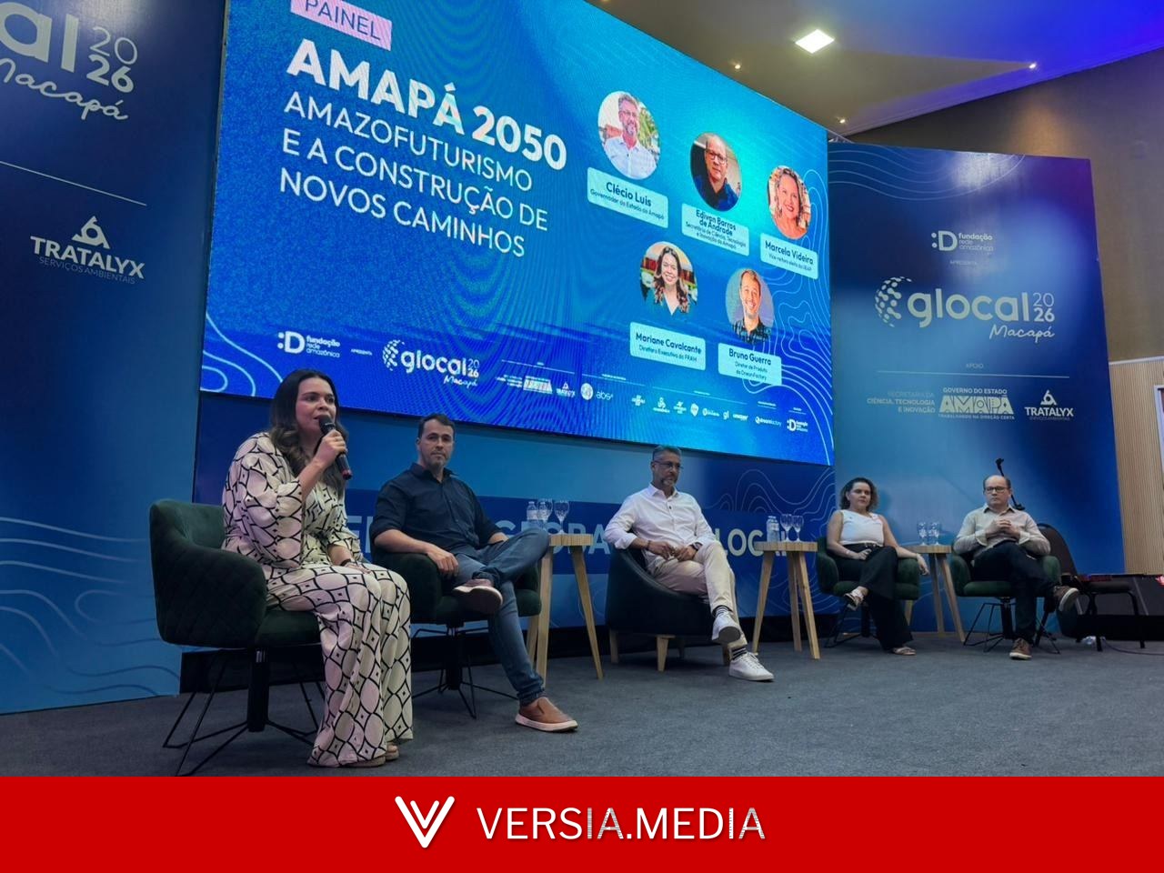 Glocal Macapá 2026: painel 'Amapá 2050' reúne lideranças para discutir o futuro sustentável do estado
