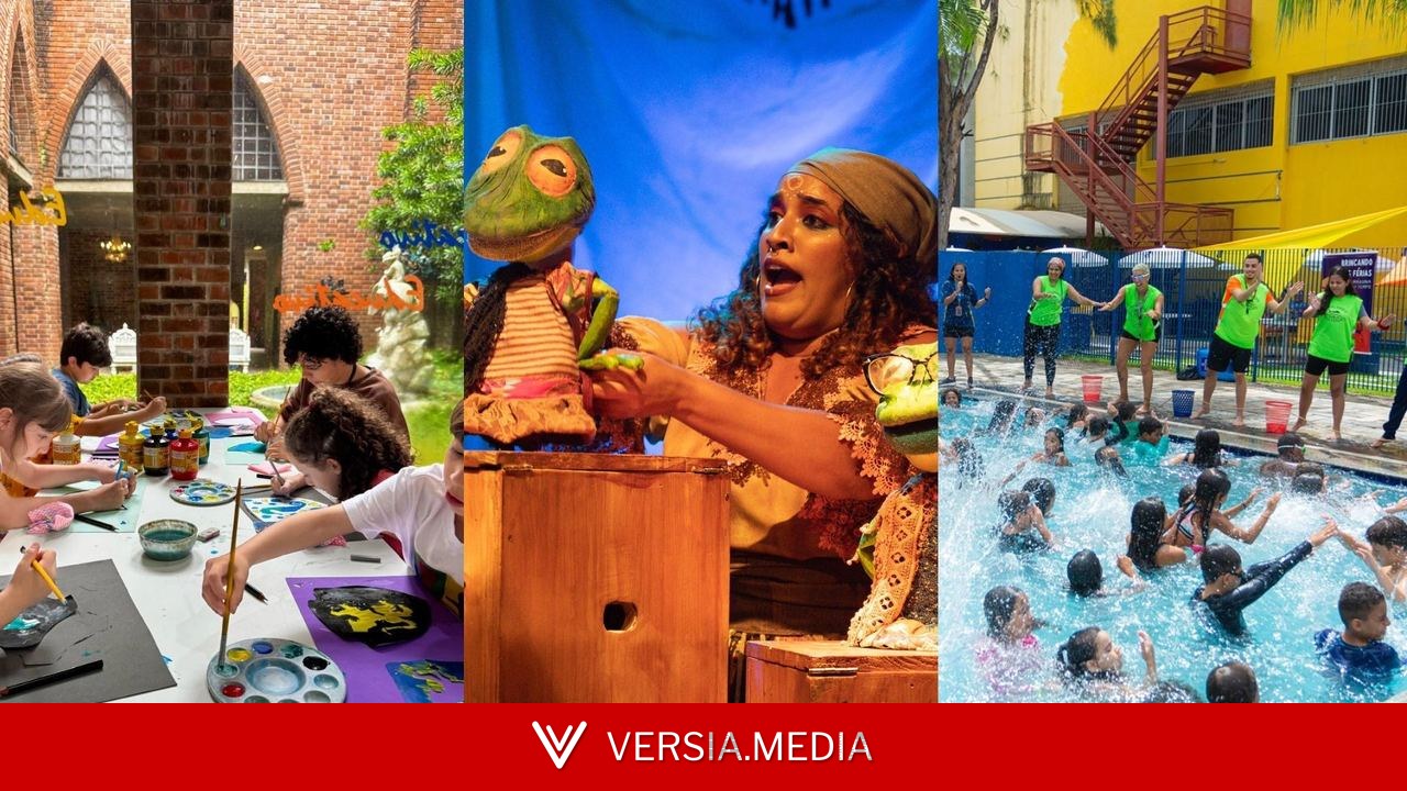 Férias de julho no Grande Recife têm recreação, teatro, oficinas e passeios de catamarã; confira opções
