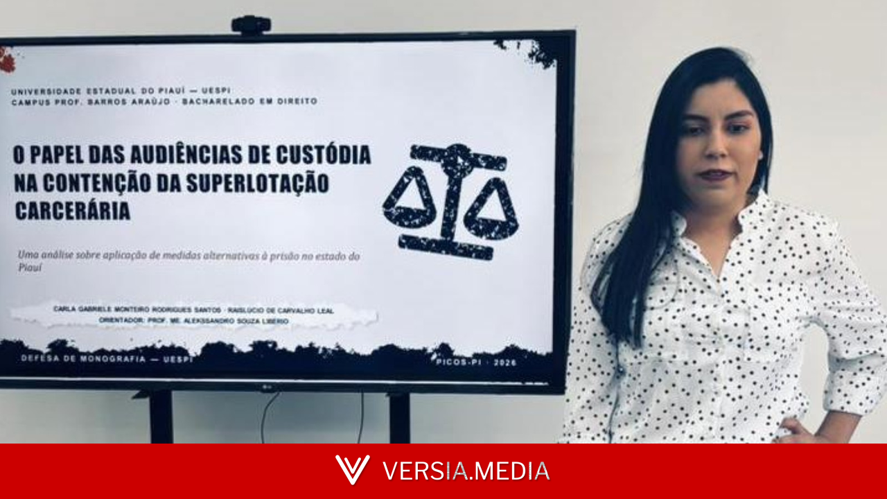Estudante com cegueira total recebe nota máxima em TCC de Direito no Centro-Sul do Piauí