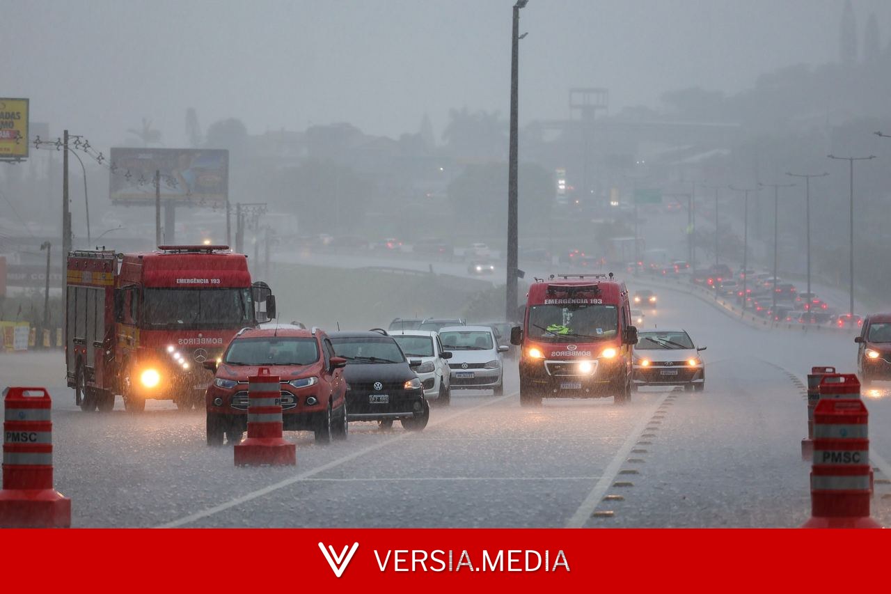 Chuva deve voltar a SC, e Defesa Civil alerta para risco de temporais isolados e alagamentos pontuais