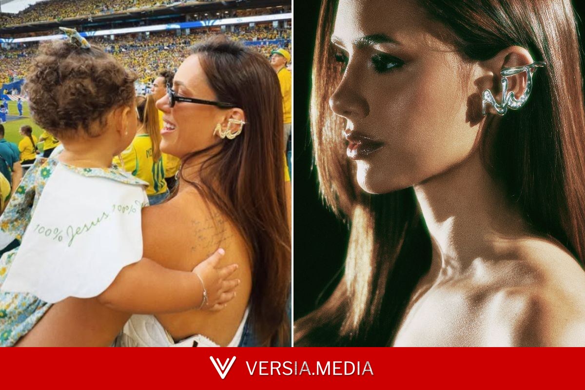 Bruna Biancardi usa brinco com iniciais de Neymar esculpidas à mão; veja quanto custou