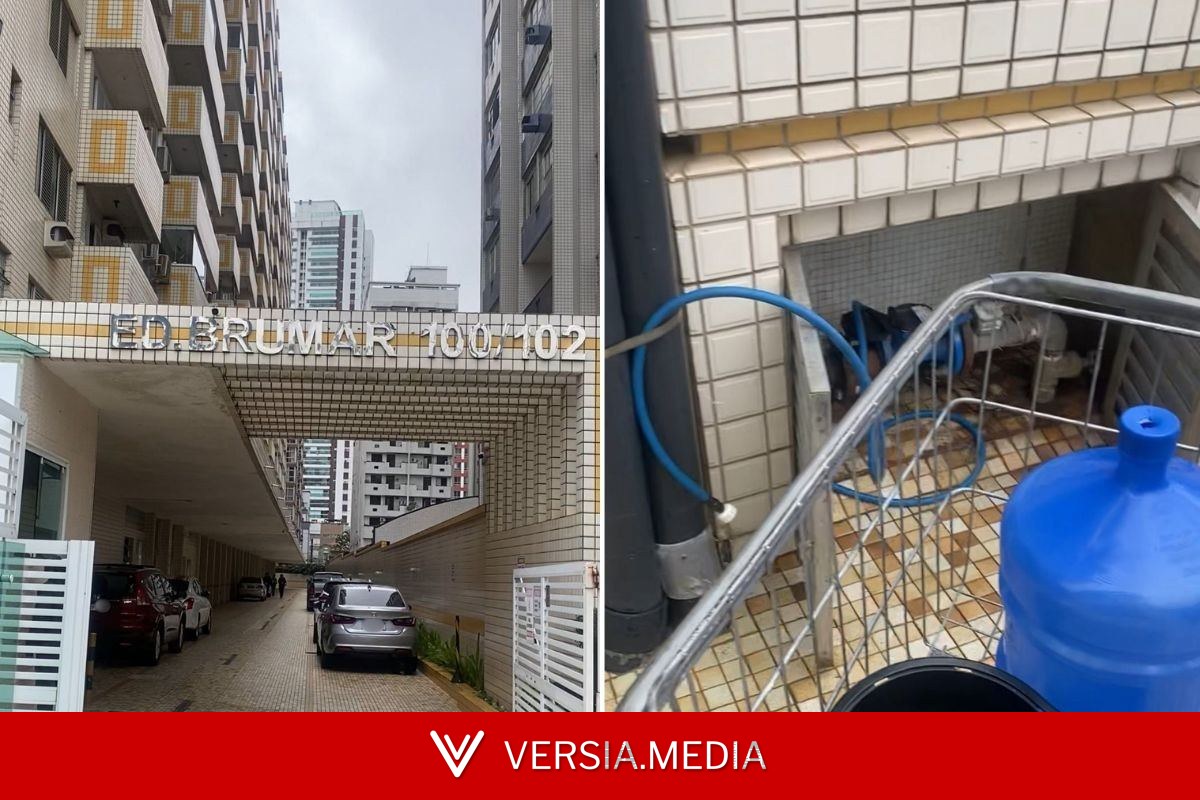 Esgoto contamina caixas d'água de prédio e condomínio é intimado pela Vigilância Sanitária no litoral de SP